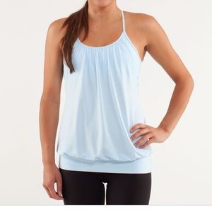 Lululemon caspian blue no limits tank 8